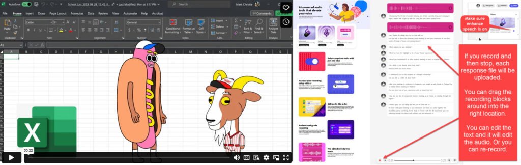 SMOOTHIES 23i2 – Microsoft Education Adobe Podcast and Animate from Audio